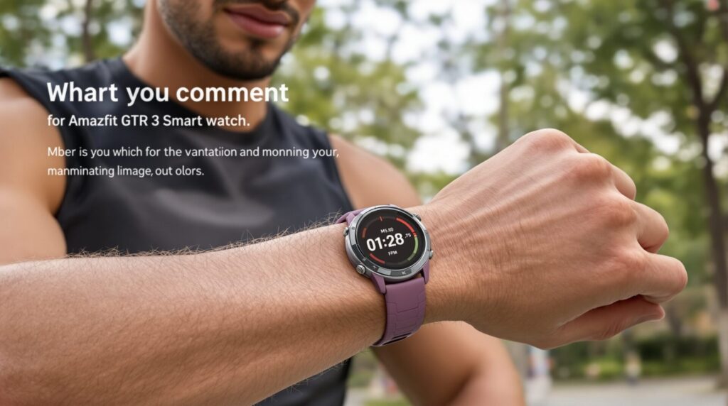 avis amazfit gtr 3