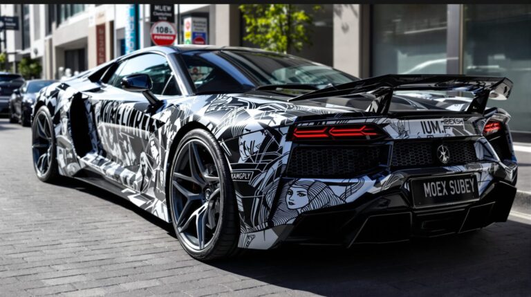 covering voiture sport