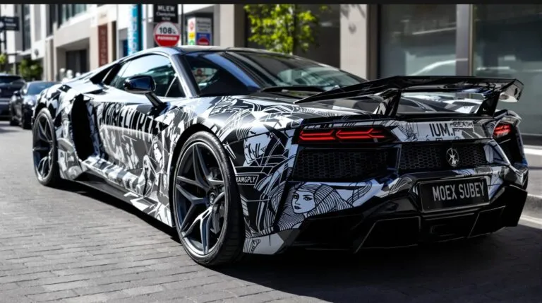 covering voiture sport