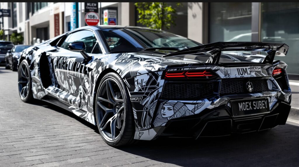 covering voiture sport