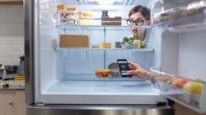 de l'eau dans mon frigo