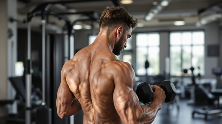 exercice grand dorsal haltère