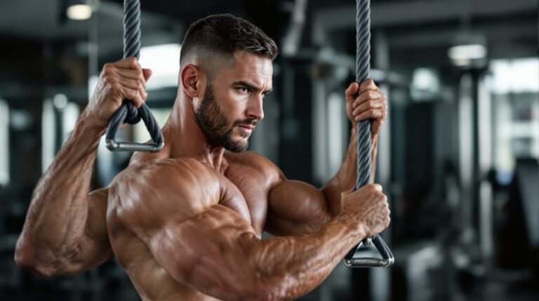 curl poulie basse corde