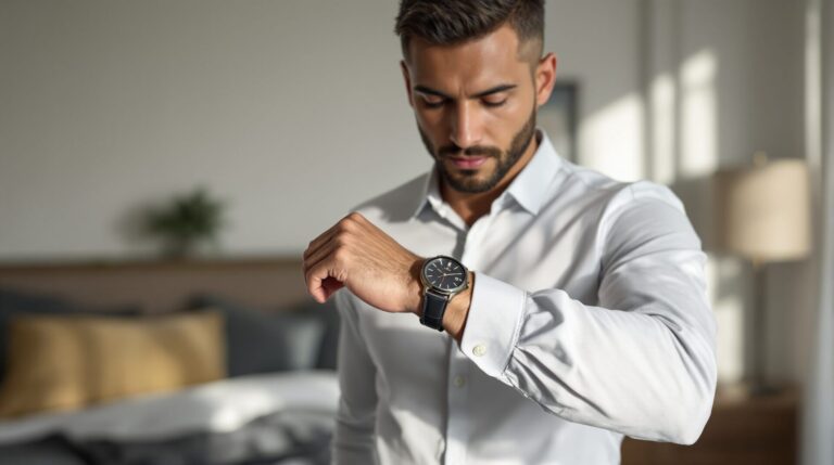 poignet fin homme