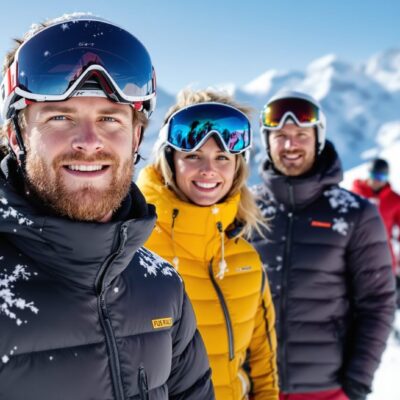 Doudounes idéales pour le ski et les sports d’hiver