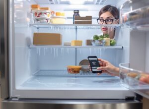 de l'eau dans mon frigo