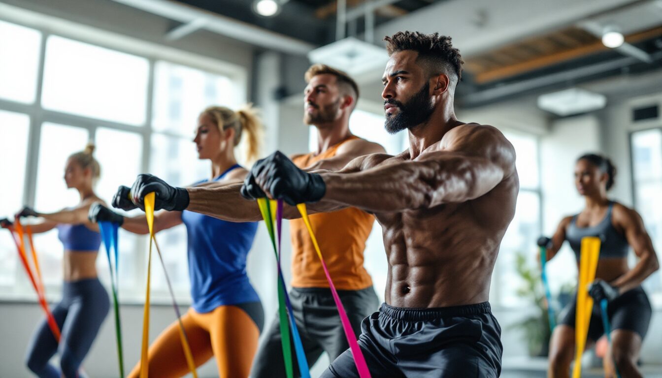 bande elastique de resistance