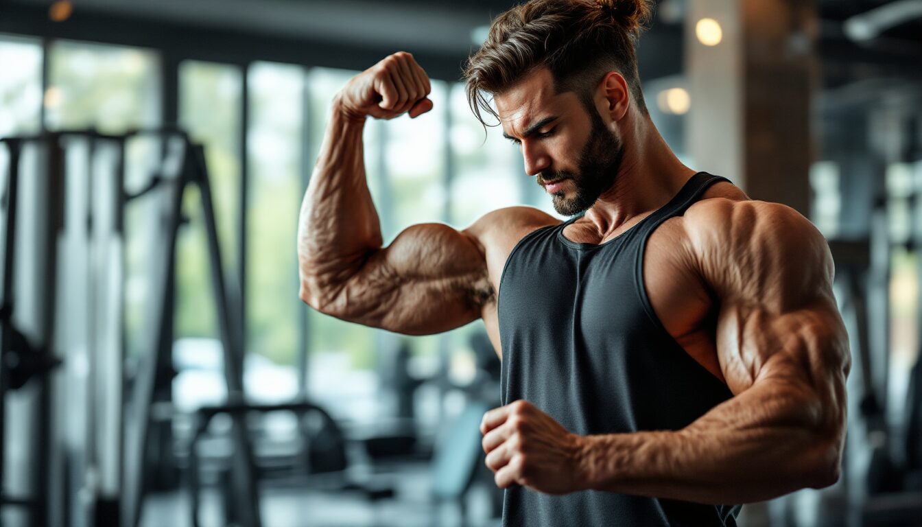 biceps curl incliné