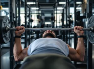 barre developpe couche poids