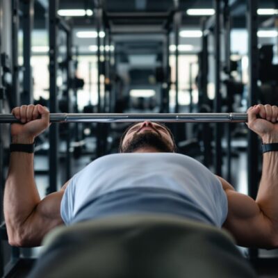 barre developpe couche poids