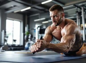 crunch abdos a la poulie