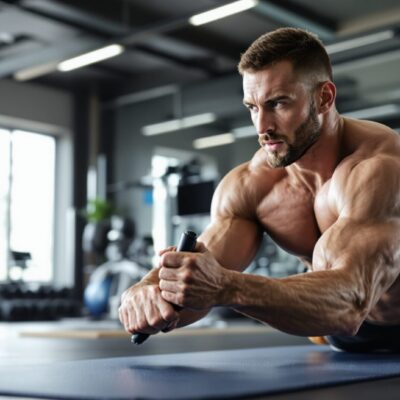 crunch abdos a la poulie