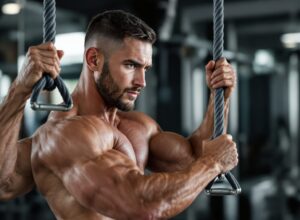 curl poulie basse corde