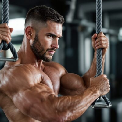 curl poulie basse corde