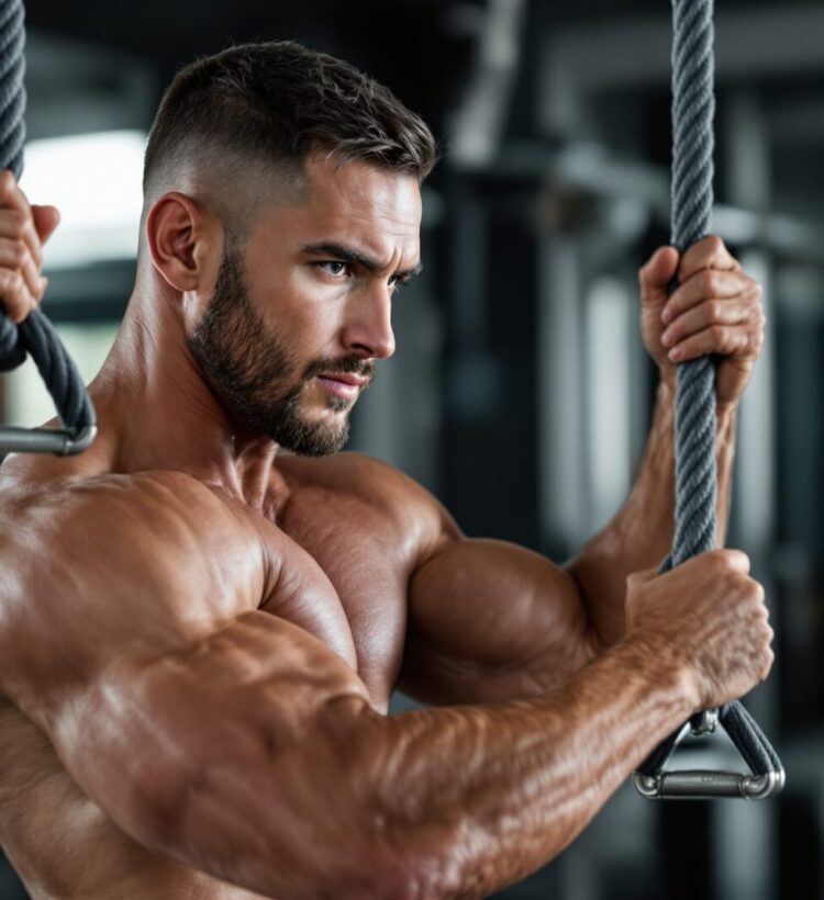 curl poulie basse corde