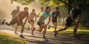 echauffement avant courir