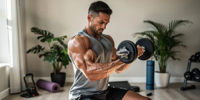 exercice biceps sans matériel