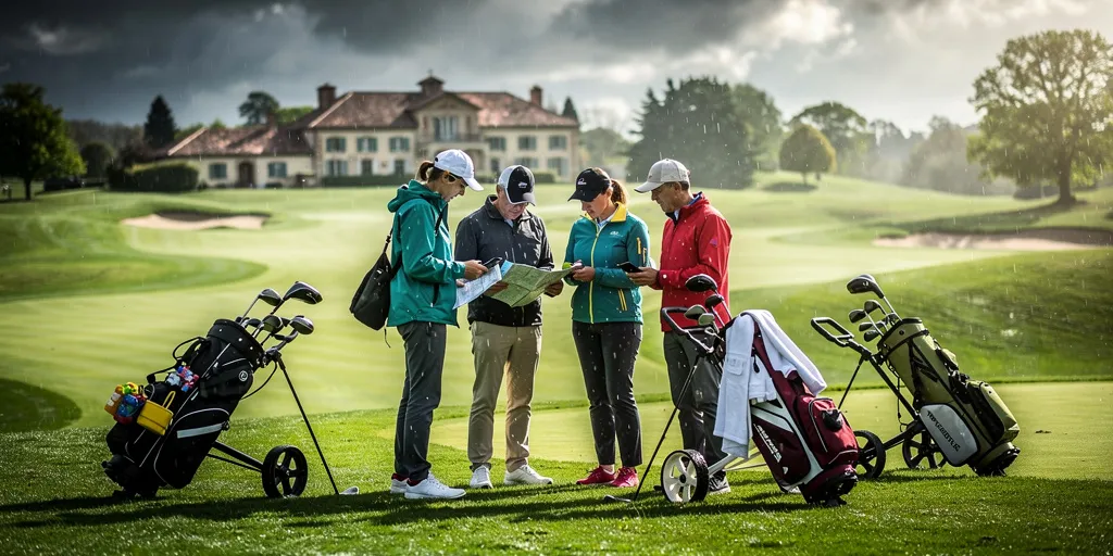 Les golfeurs amateurs face aux microclimats des greens français