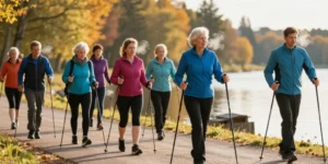 Découvrir la marche nordique avec un coach expérimenté