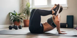 relevé de genoux au sol