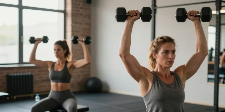 seance haut du corps haltere