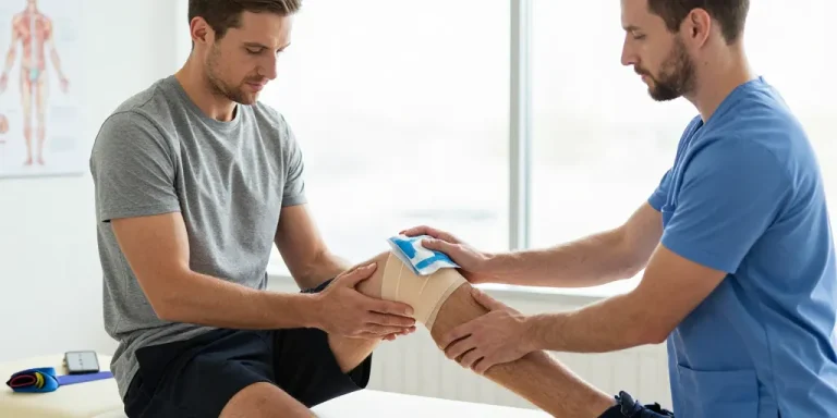 soulager déchirure musculaire