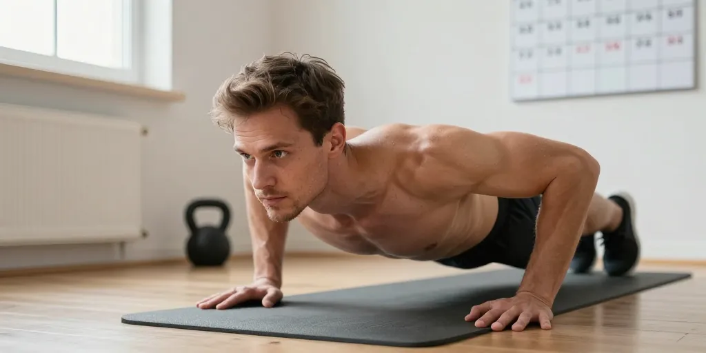 100 pompes par jour résultat