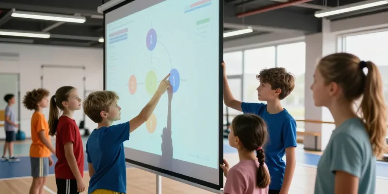 Le projecteur interactif, un nouvel outil pour l'éducation sportive ?