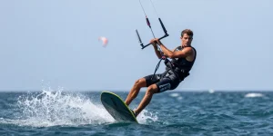 kitesurf saut
