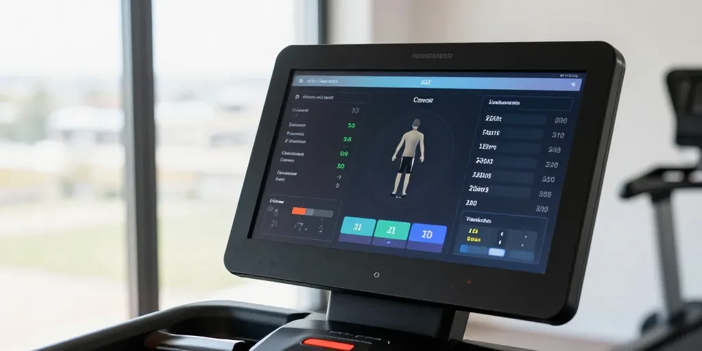 application pour tapis de course connecté