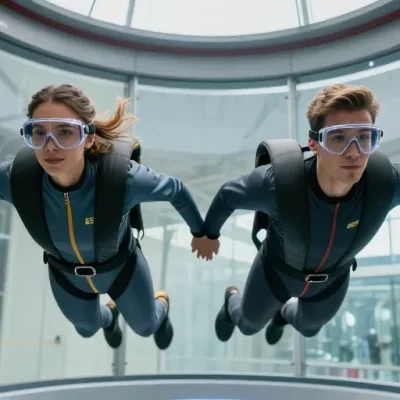 Chute libre indoor près de Paris : le sport insolite qui fait le plein de sensations