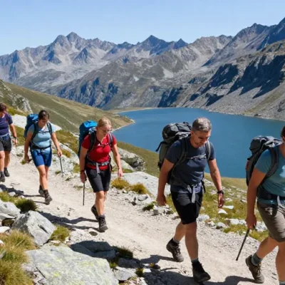 col du glandon lac de la croix