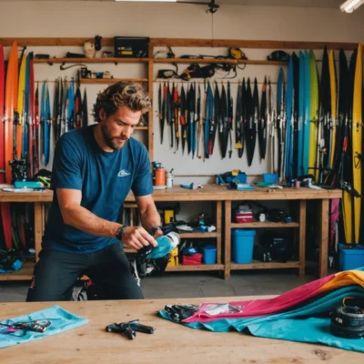 Comment entretenir son matériel de kitesurf ?