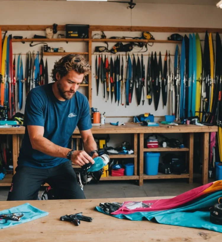 Comment entretenir son matériel de kitesurf ?