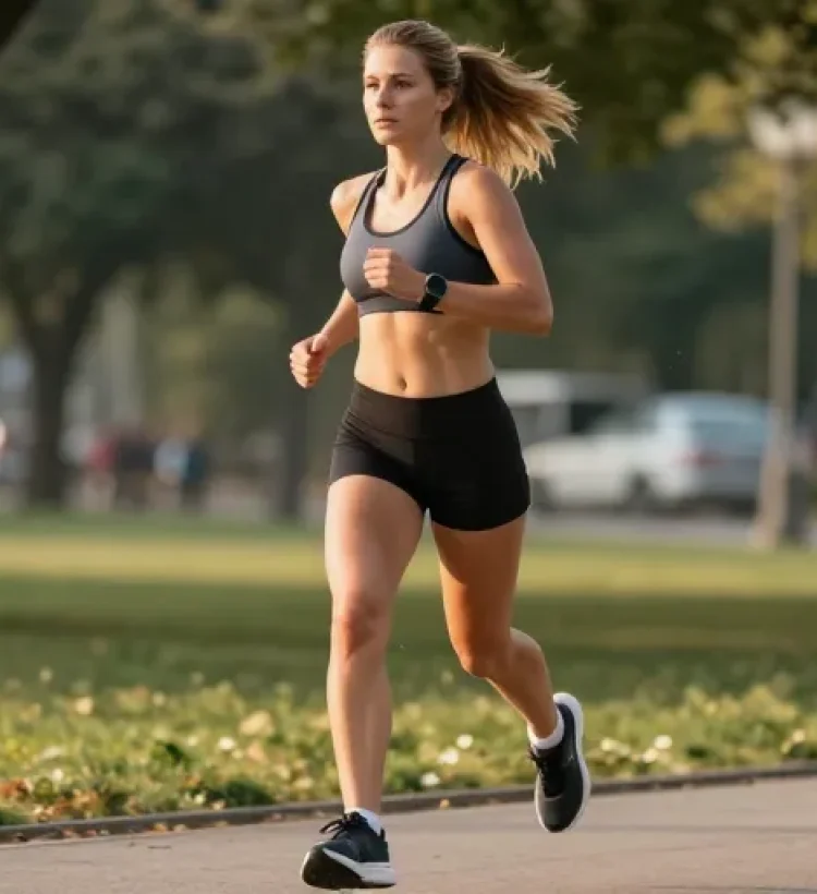 courir maigrir ventre