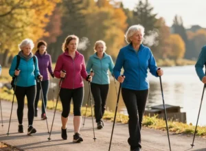 Découvrir la marche nordique avec un coach expérimenté