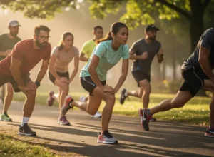 echauffement avant courir