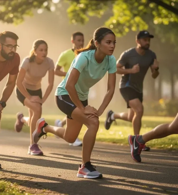 echauffement avant courir