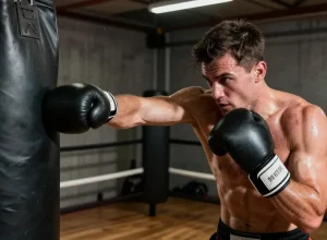 entrainement pour boxeur