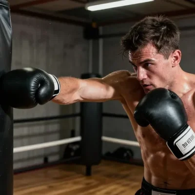 entrainement pour boxeur