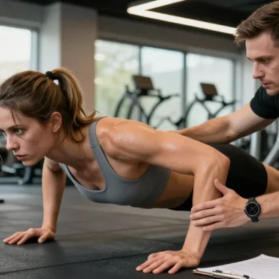 exercice abdos et pectoraux