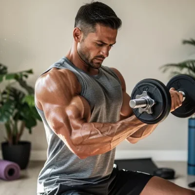 exercice biceps sans matériel