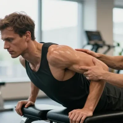 exercice dos poulie basse