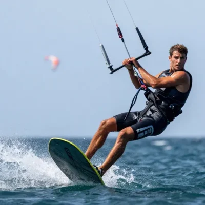 kitesurf saut
