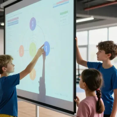 Le projecteur interactif, un nouvel outil pour l'éducation sportive ?