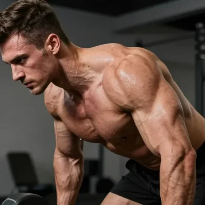 musculation dorsaux haltères