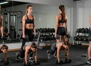 musculation dorsaux haltères