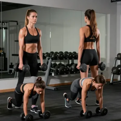 musculation dorsaux haltères