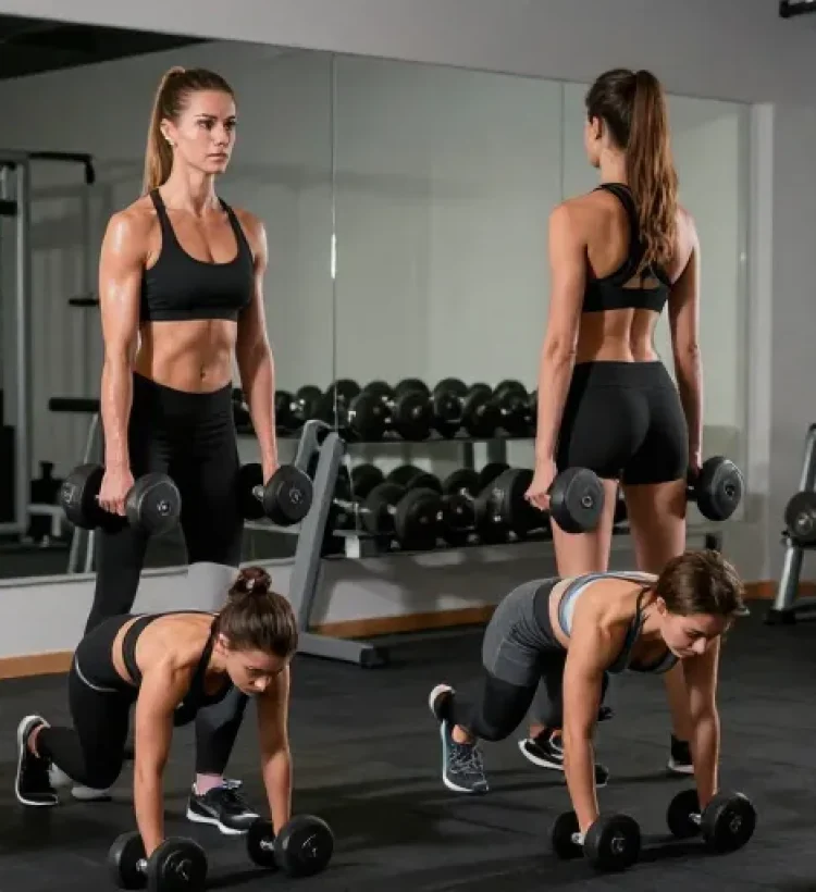 musculation dorsaux haltères