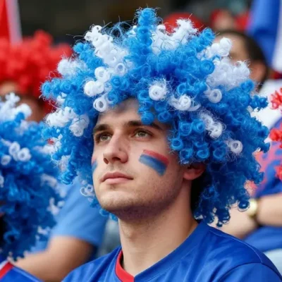 perruque supporter france